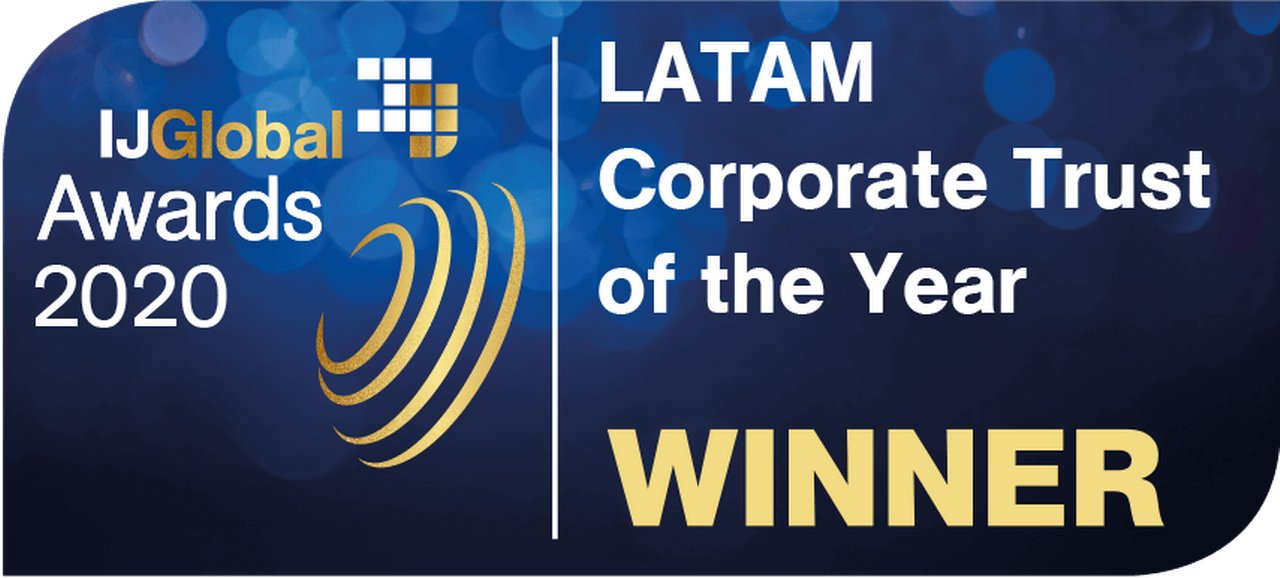 IJGlobal Awards 2020 – LATAM Corporate Trust of the Year Winner
