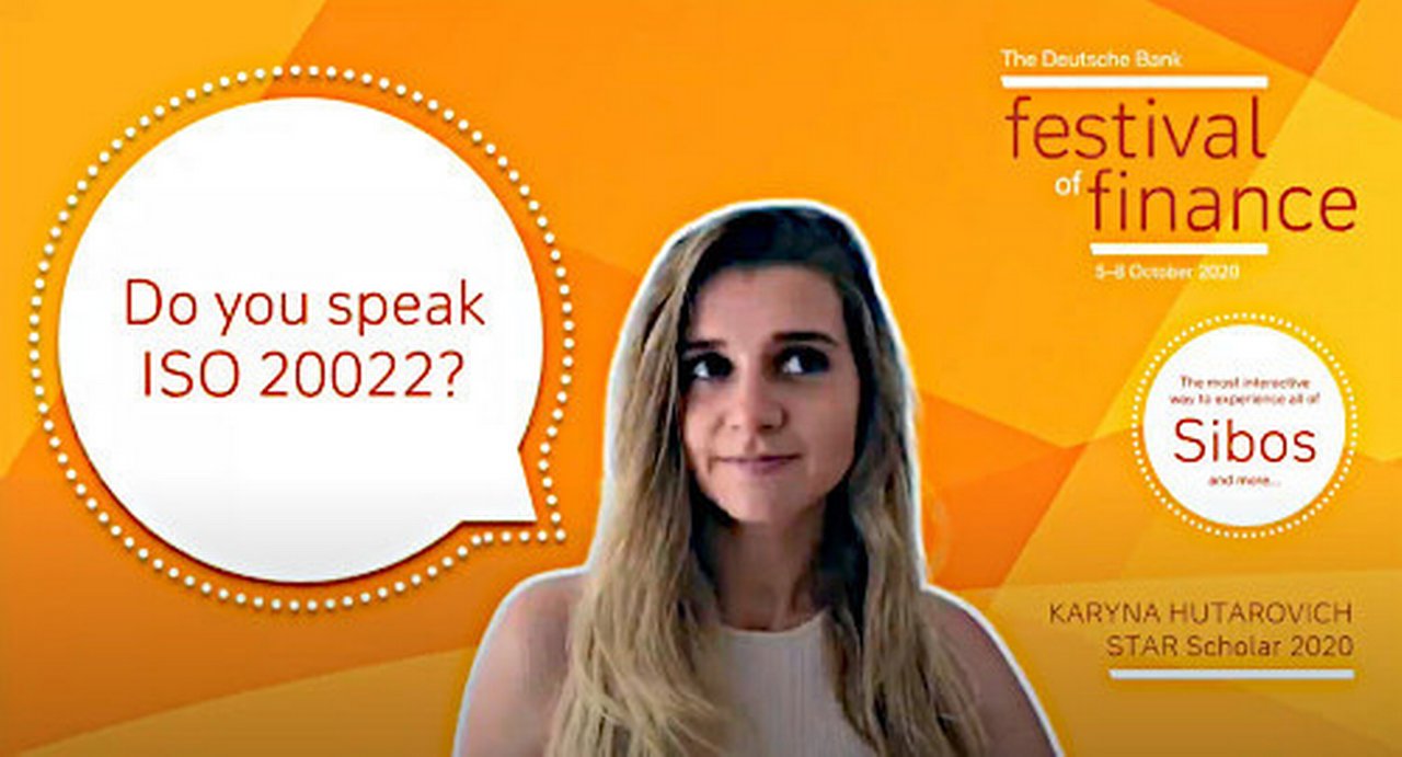 Do you speak ISO 20022?