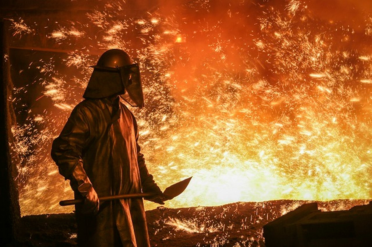Salzgitter AG: Smelter at blast furnace