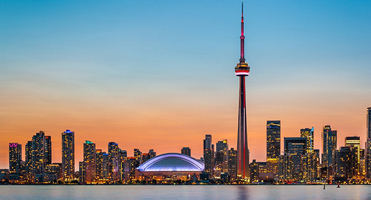Toronto Skyline At Twilight