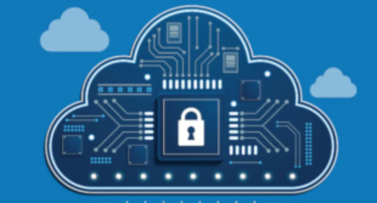 Digital cloud with a lock