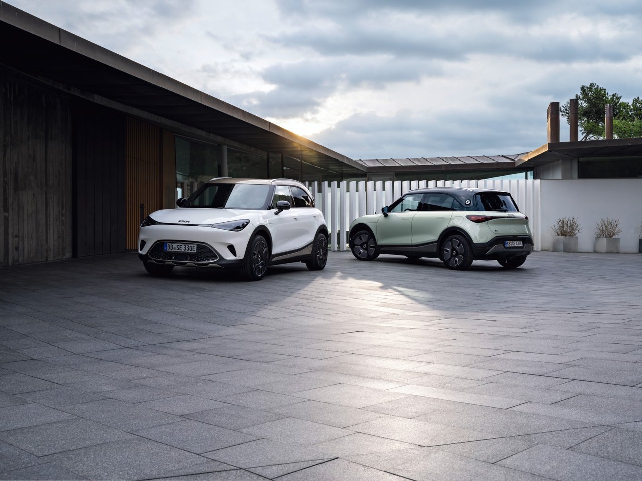 Two smart cars