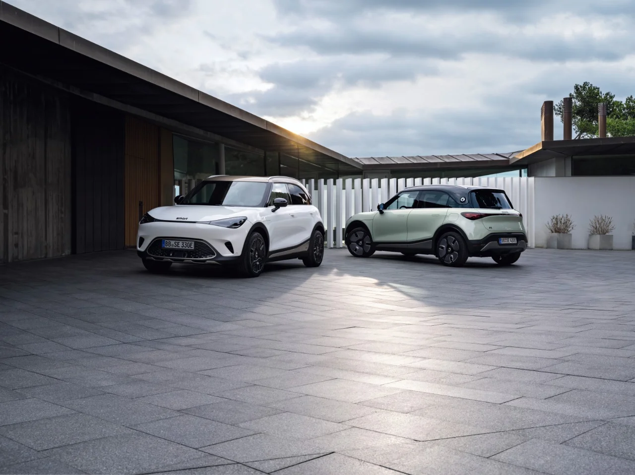 Two smart cars