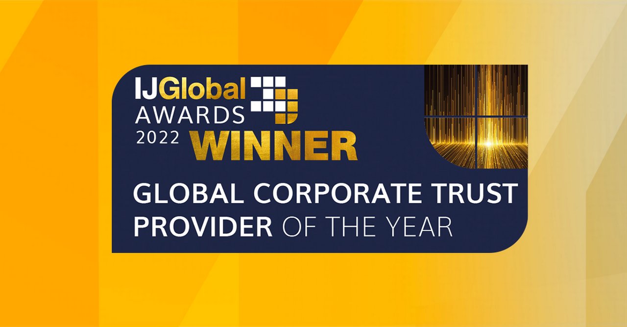 IJ Global Awards 2022 Winner: Global Corporate Trust Provider Of The Year