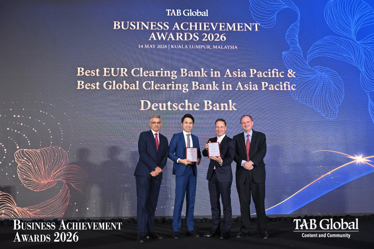 Deutsche Bank wins multiple accolades at The Asian Banker’s Global Business Achievement Awards 2026