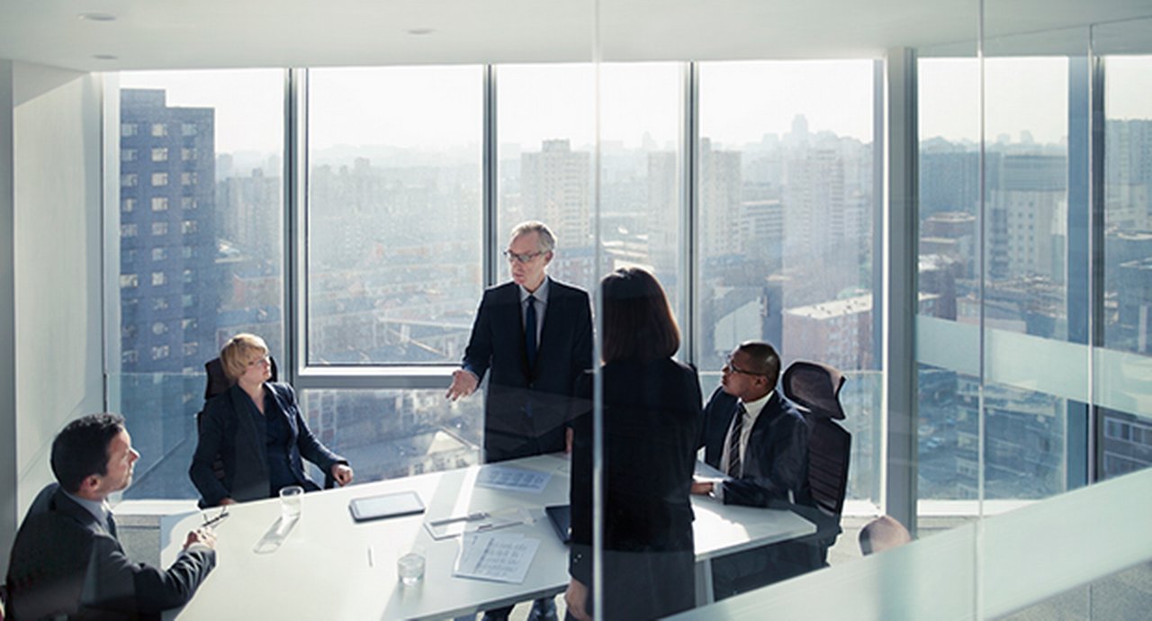 Group of people in a meeting