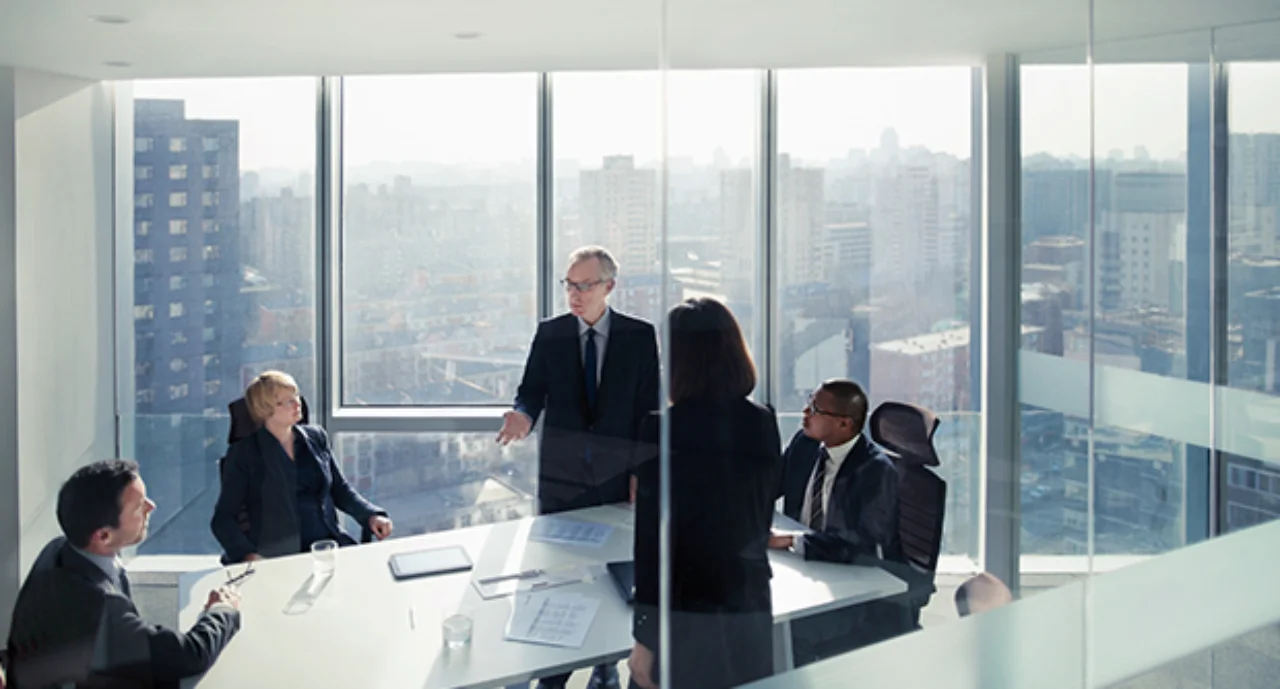 Group of people in a meeting