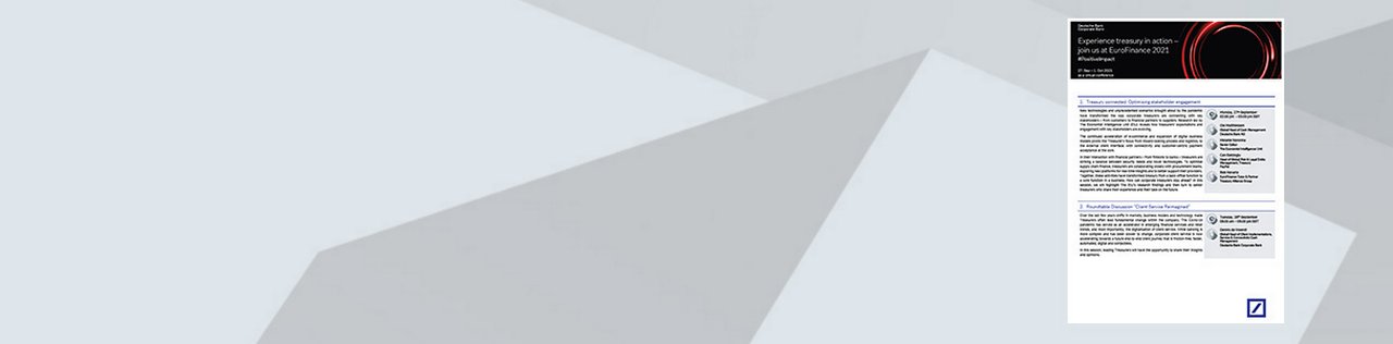 EuroFinance agenda