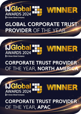Three Logos of Global Corporate Trust Provider of the Year
